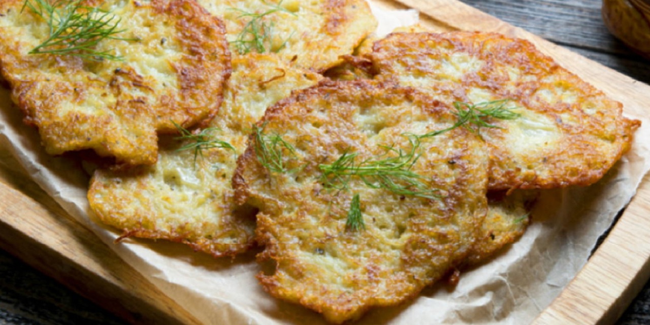 Diyet Kahvaltılarında Patatesli Pankek! Fırında Patatesli Pankek Tarifi!