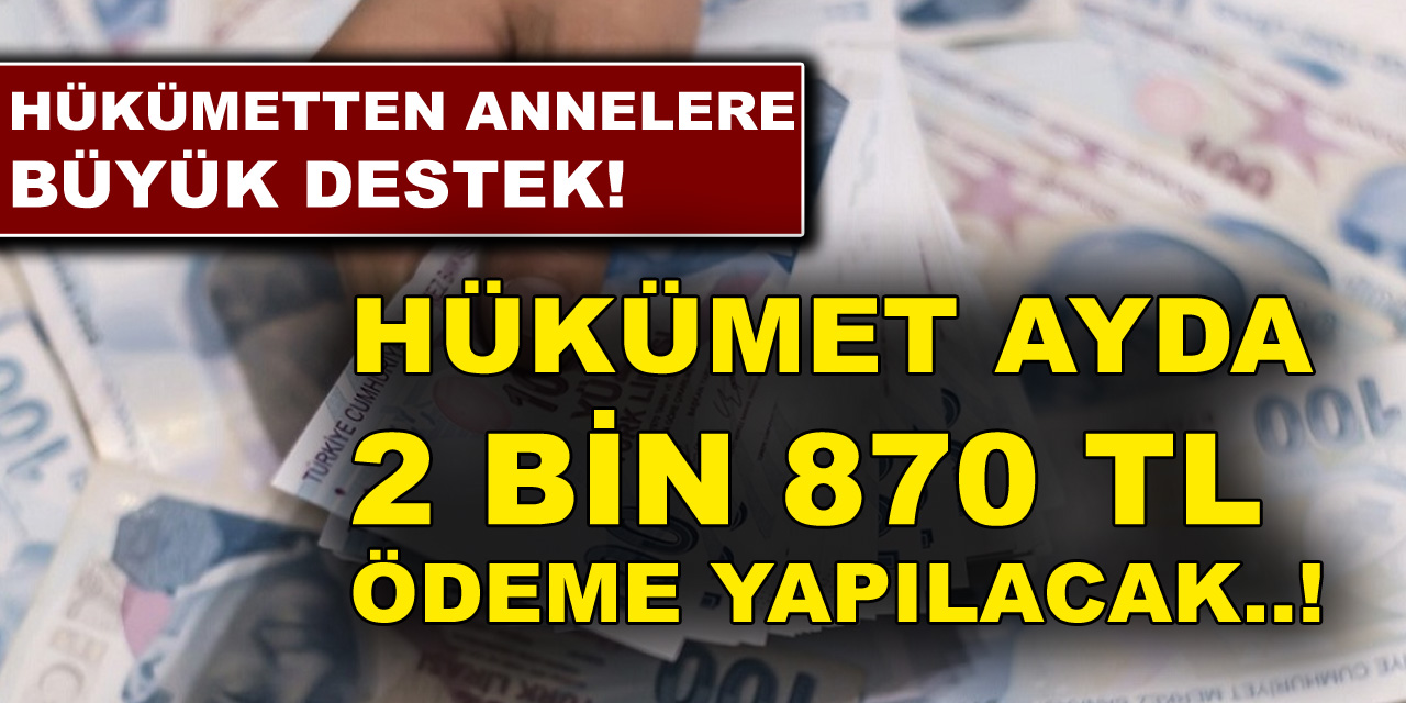 İŞKUR Açıkladı! Annelere Aylık 2870 TL Verecek! Ödeme İçin Gerekli Şartlar Nedir?