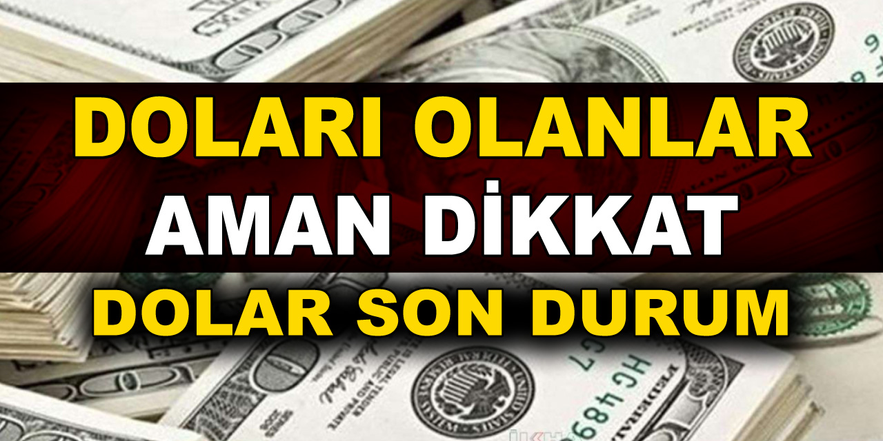 Dolar İçin Açıklama Geldi! Piyasalarda Son Durum ve Merkez Bankası'ndan Ayar Sinyali…