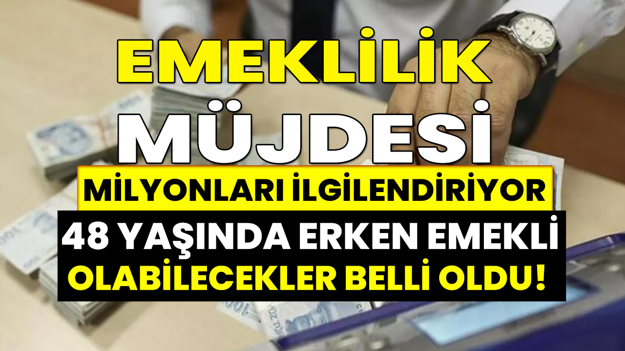 SGK'dan 48 yaşında erken emekli olacaksınız! Emeklilik yaşı artık dert değil! Bugün başvuran erken emekli olabilecek...