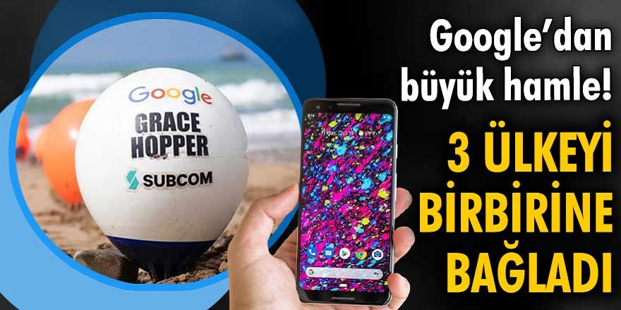 Google, Atlas Okyanusu'a fiber optik internet kablosu döşeyerek 3 ülkeyi birbirine bağladı...