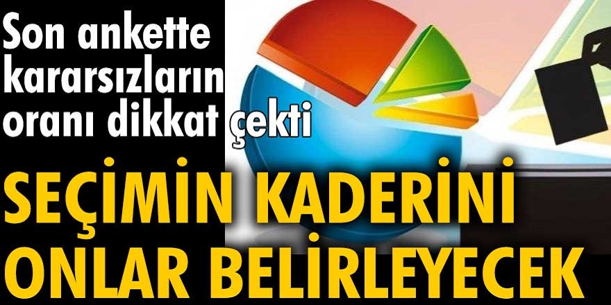 MetroPOLL Araştırma, Ağustos ayı kararsız seçmen anketini açıkladı!
