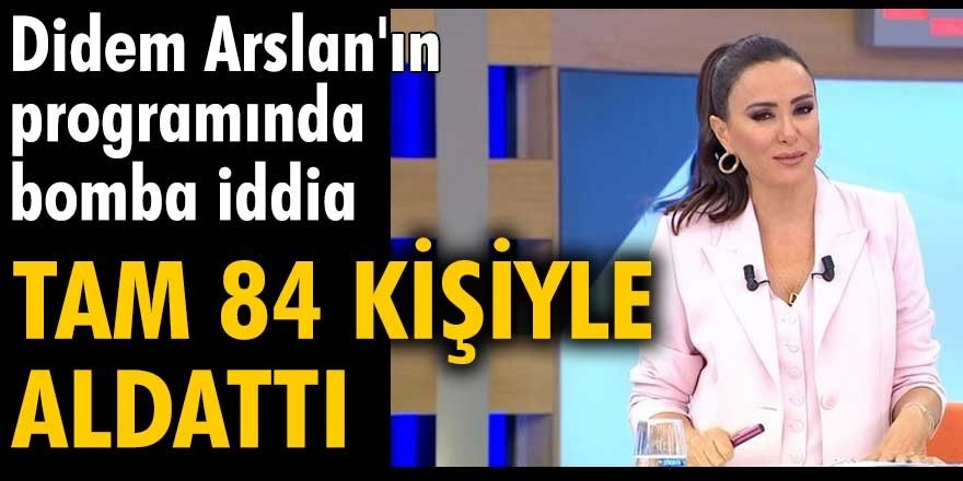 Didem Arslan'ın programında bütün gerçekler ortaya çıktı! İsmail Şeker'i eski eşi Burcu Deniz 84 kişiyle aldattı...