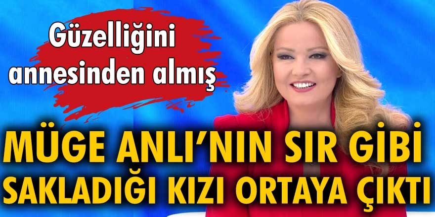 Müge Anlı'nın kameralardan sır gibi sakladığı kızı Lidya Müge Anlı ortaya çıktı! Lidya Müge, şu sıralar 19 yaşında...