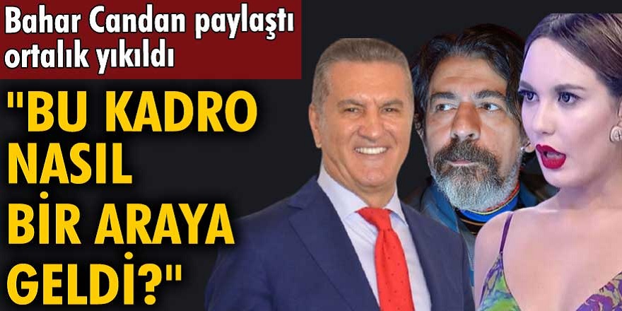 İşte Benim Stilim eski yarışmacısı Bahar Candan; Okan Bayülgen ve Mustafa Sarıgül'le fotoğraf paylaşınca olanlar oldu...