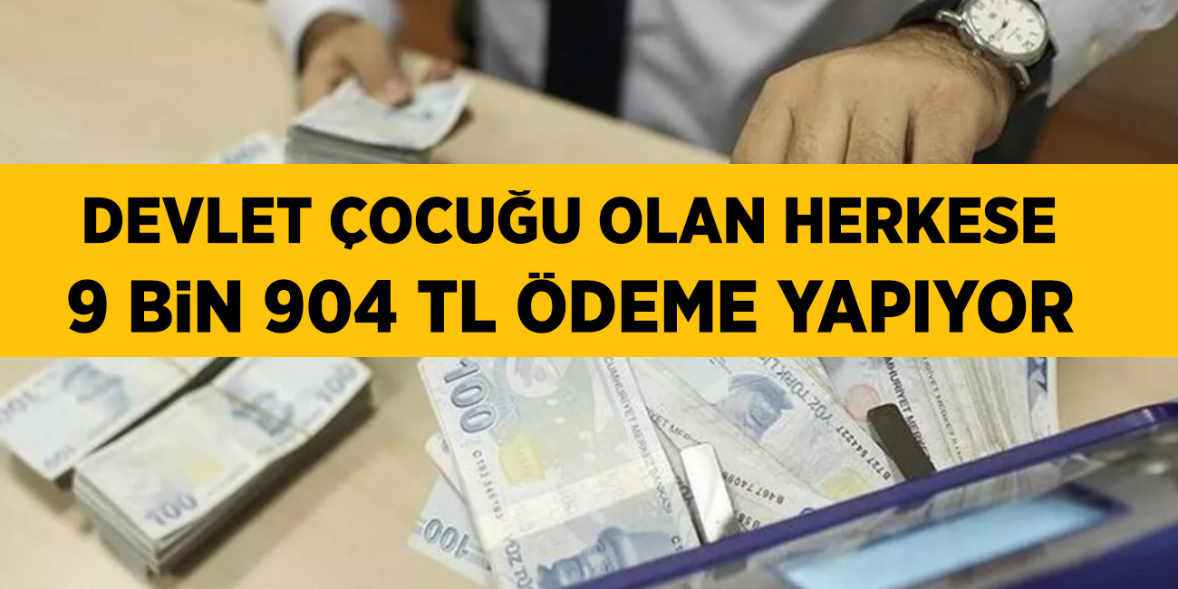 Milyonlarca kişiyi ilgilendiriyor! Başvuran herkesin hesabına yatırılıyor 9 bin 458 TL hemen başvuru yapın...