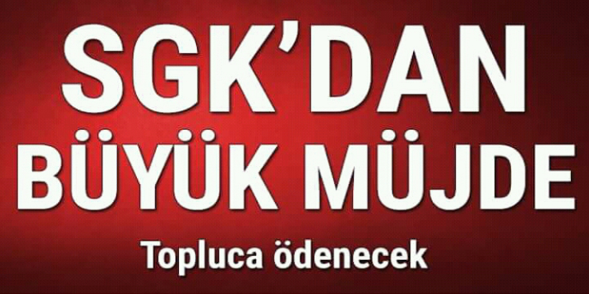 Sigorta girişi olan herkese SGK toplu para ödemesi yapıyor! SGK dilekçeyle başvurana binlerce lira para ödemesi yapacağını resmen açıkladı...