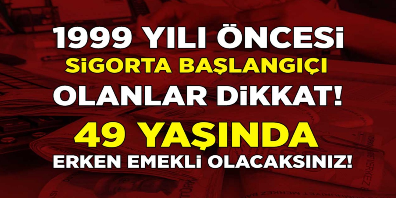 SGK'dan sabah saatlerinde son dakika haberine göre SGK girişi 1999 yılı olanlar müjde anında emekli olabileceksiniz! Bu fırsatı asla kaçırmayın başvuru için acele edin...
