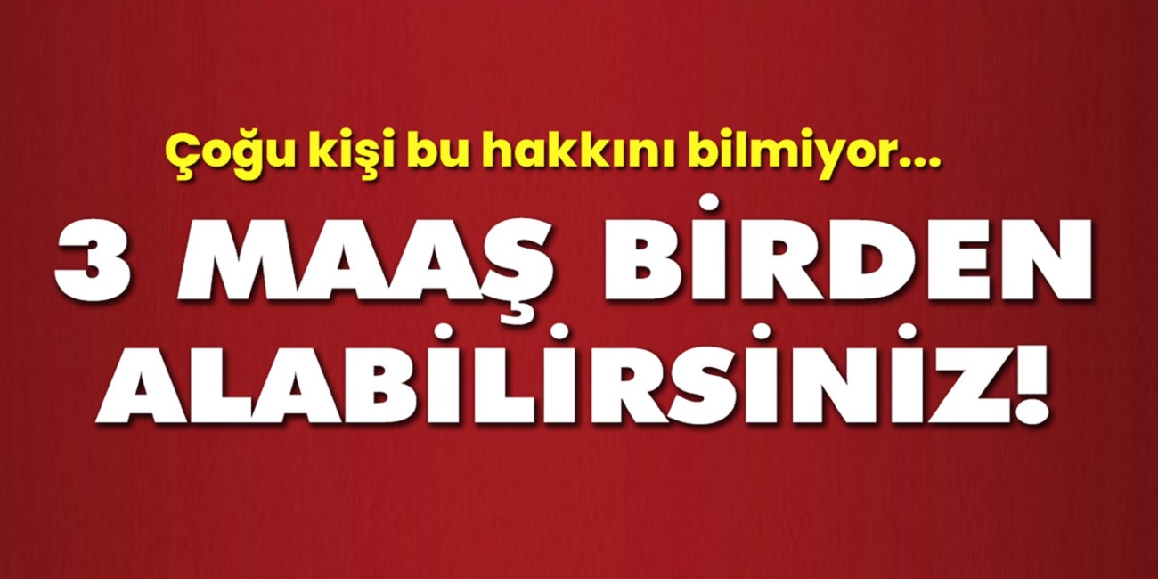 SGK harekete geçti 3 maaş ödemesi yapacak! Şimdi başvuru yapan anında 3 maaş cebine koyacak! SGK'dan 3 maaş şartları açıklandı...