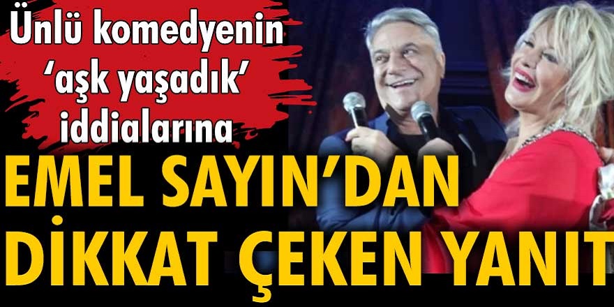 Mehmet Ali Erbil, canlı yayında Emel Sayın ile aşk yaşadıklarını iddia etmişti! Emel Sayın’dan açıklamayla ilgili jet yanıt geldi...