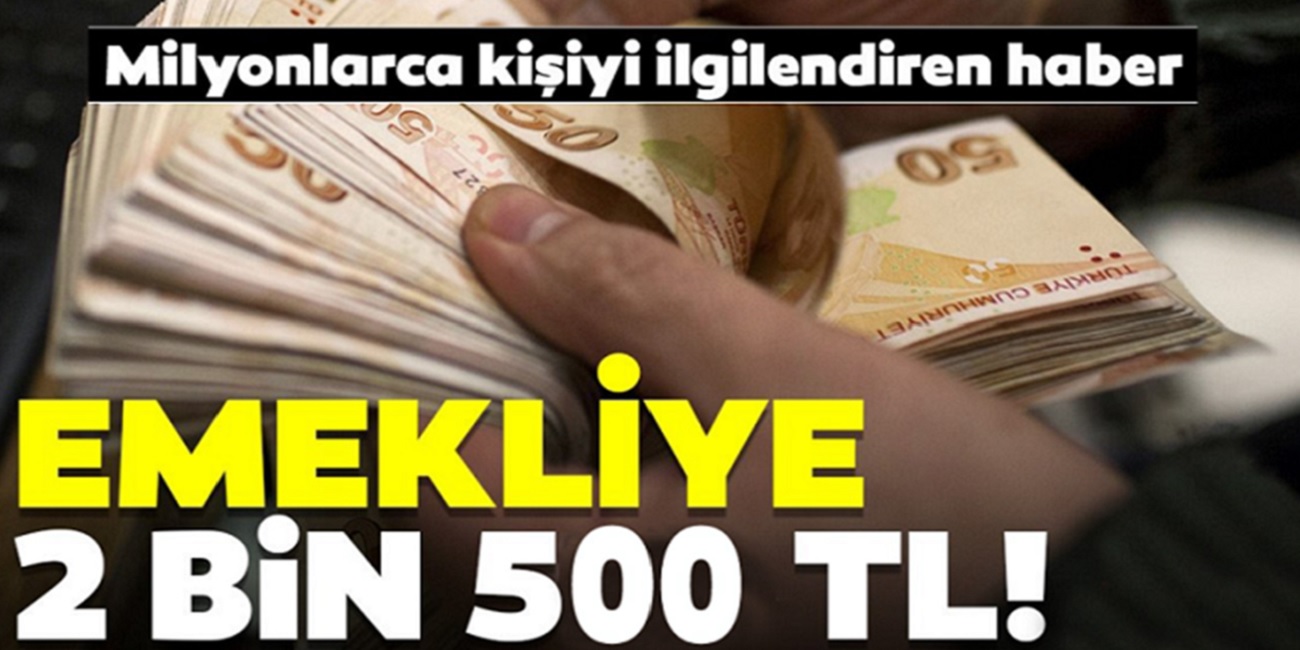 SGK, SSK ve Bağ-Kur emeklilerinin gözü bu haberdeydi! Müjde 2.500 TL ödeme yapılıyor! Ödeme tarihi belli oldu! Başvuranlara 31 Aralık 2021 tarihine kadar geçerli...