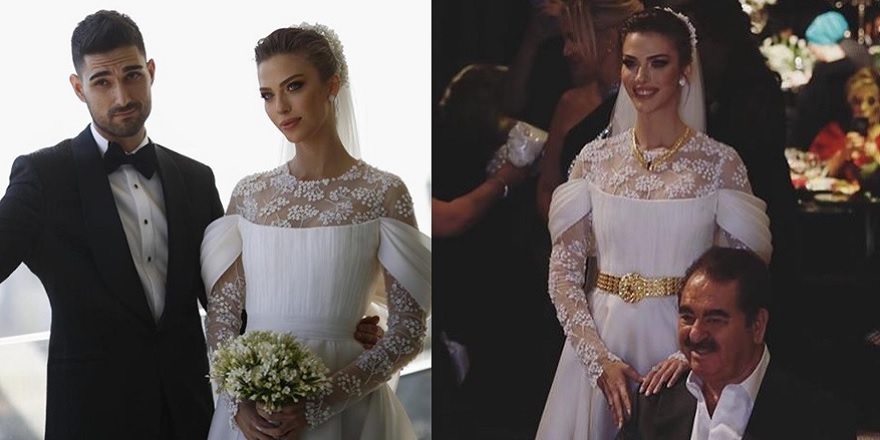 İdo Tatlıses'in düğününde babası ibrahim Tatlıses'in gelini Yasemin Şefkatli'ye taktığı altın kemerin fiyatı dudak uçuklatı!
