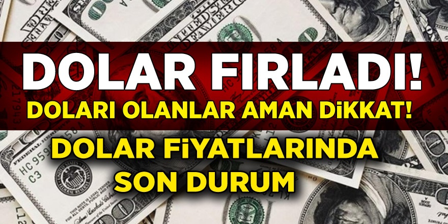 Son dakika dolar yatırımcısının yüzünü güldürdü! Dolar fiyatı 10 TL sınırına geldi...