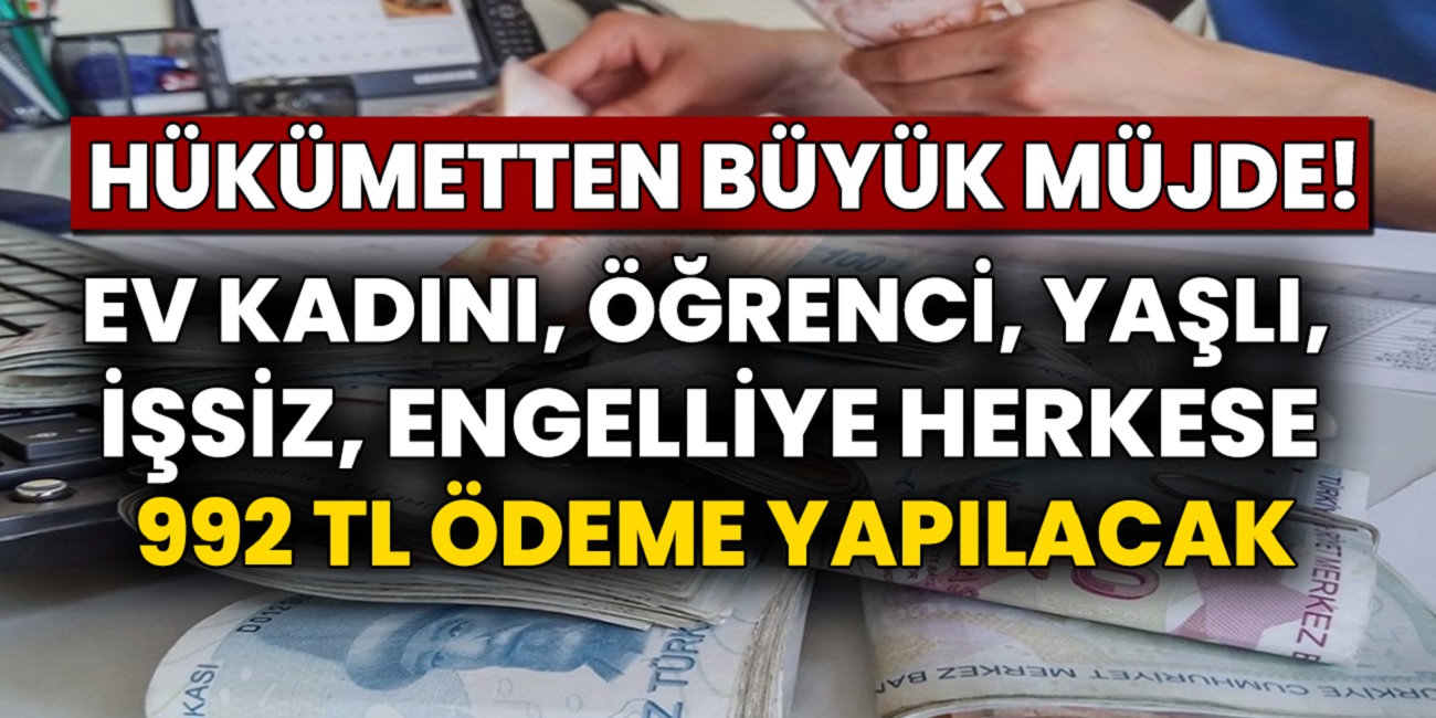 SGK harekete geçti! PTT’den 992 TL ödeme yapılacak! PTT'den nakdi destek kimlere ödeniyor?
