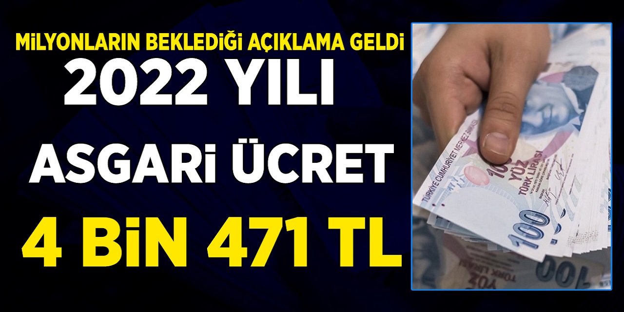 Asgari ücretli çalışana müjde art arda geldi! Asgari ücret 4 bin 474 TL! 2022 yılı asgari ücret ne kadar olacak belli oldu mu?