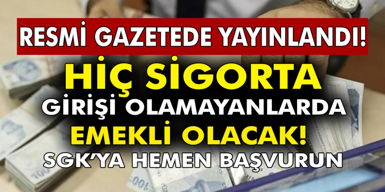 Son dakika 25 yıl evli kalana emeklilik müjdesi geldi! SGK'dan hiç sigorta girişi olmayanlara emeklilik hakkı verildi! SGK'ya şimdi başvuran herkes emekli olacak...
