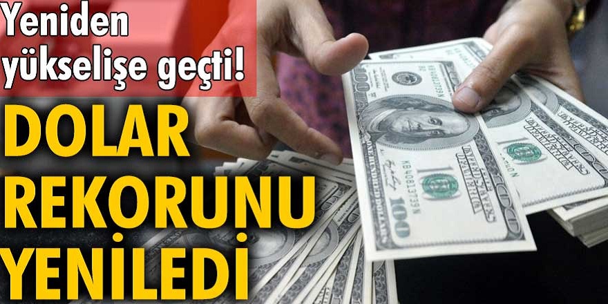 Dolar yine rekor üstüne rekor kırıyor! Kasım ayında dolar karşısında Türk Lirası resmen eriyor...