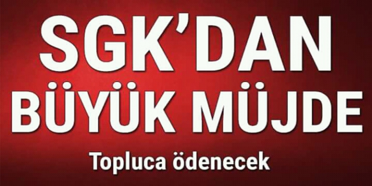 SGK resmen duyurdu tek seferde 30.000 TL toplu para ödüyor! Hemen şimdi başvuru yapın! Başvuran cebi para dolu çıkacak...