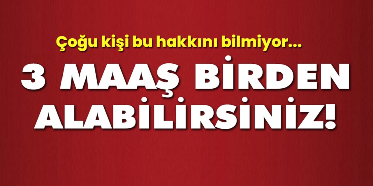 SGK resmen açıkladı! Tek tek açıklandı 3 maaş birden ödenecek! Kimse bu hakkını bilmiyor başvuran herkese ödeme yapılacak...
