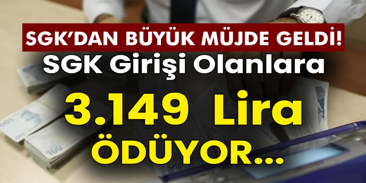 Müjdeler peş peşe geldi! Sigorta girişi olan herkese 3.149 TL ödeme yapılacak! Şart olmadan tüm ihtiyaç sahiplerine devlet katkısı sürüyor....