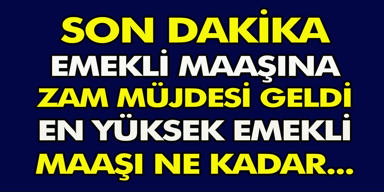 Dikkat sabah saatlerinde gelen son dakika müjdesine bakın! SGK SSK Bağ-Kur emeklinin cebi para dolacak! En az maaşı 2 bin 864 olacak...