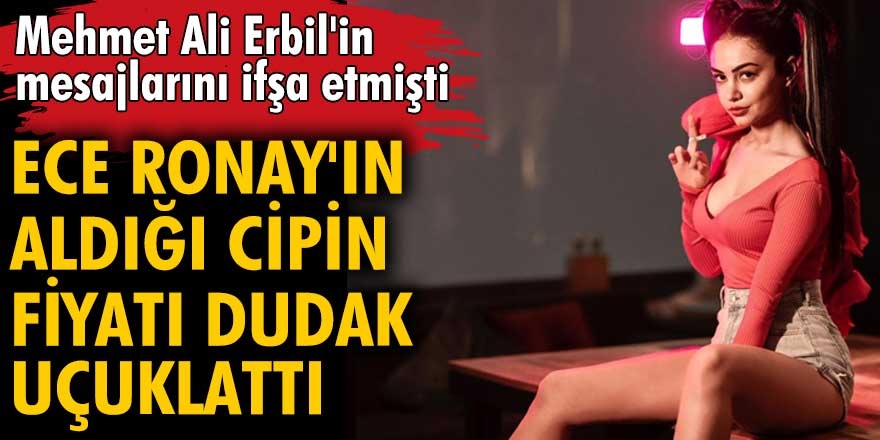 23'üncü doğum gününde Ece Ronay'ın, aldığı cipinfiyatı dudak ucuklattı...