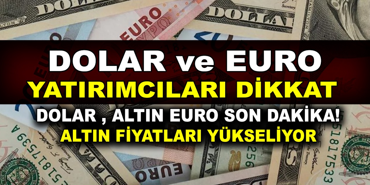 Dolar, euro ve sterlin son zamanların en yüksek rekorunu bu hafta kırdı! Dolar, euro ve sterlin yatırımcıları yaşadı! Dolar, euro ve sterlin ne kadar?