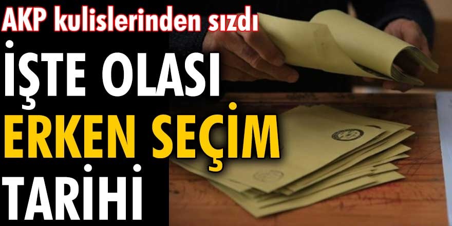 Habertürk yazarı Sarıkaya, 2022 Kasım ayını işaret etti! İşte olası erken seçim tarihi...