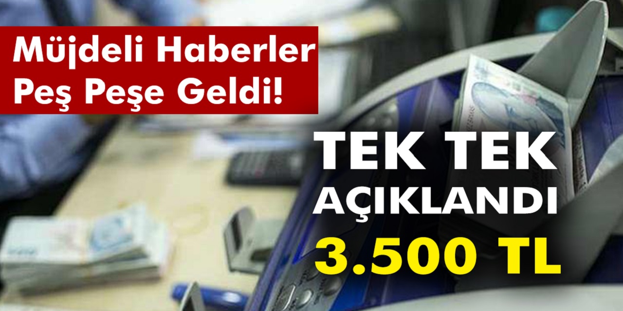 Sigorta girişişi olan herkese büyük müjde geldi! Çalışan çalışmayan herkese 3.500 TL ödeme yapılacak...