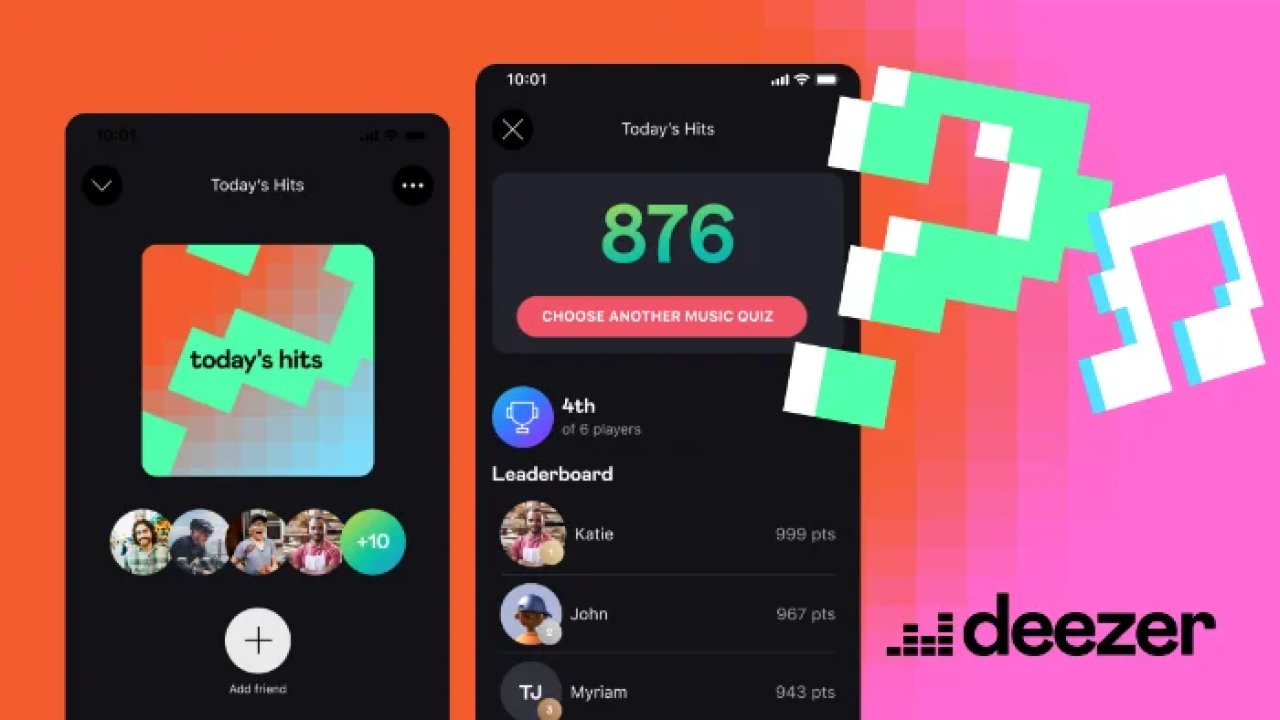 Deezer Music Quizzes Çok Oyunculu Mod kazanıyor