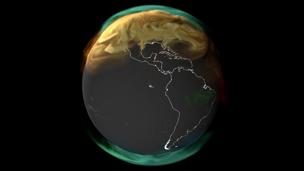 NASA Dünya'nın karbon ayak izini gösteren bir video yayınladı
