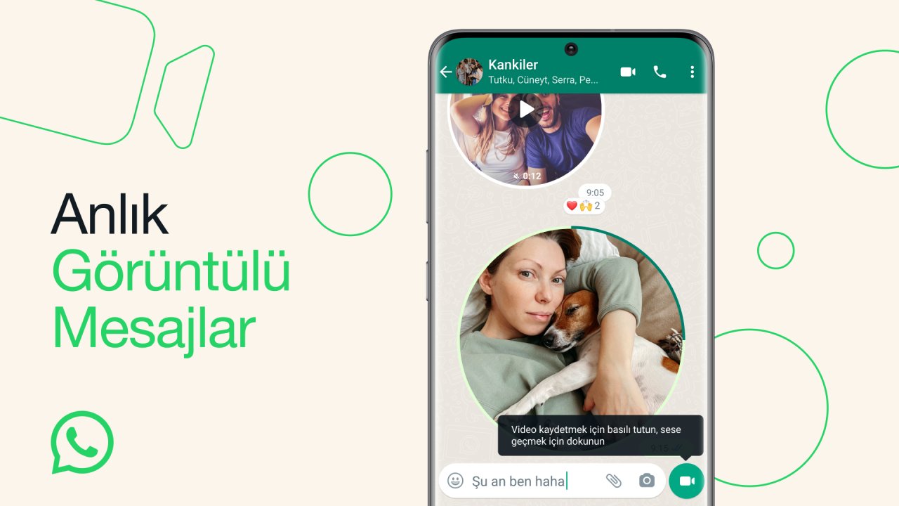 WhatsApp Anında Görüntülü Mesajlara kavuşuyor